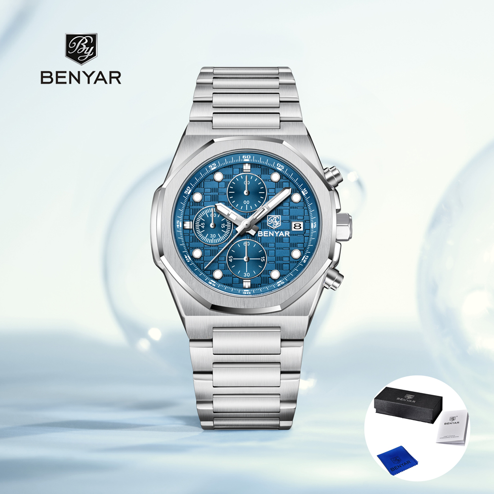 2025 nuevos relojes BENYAR par - Luxury Watch Men reseña y precio