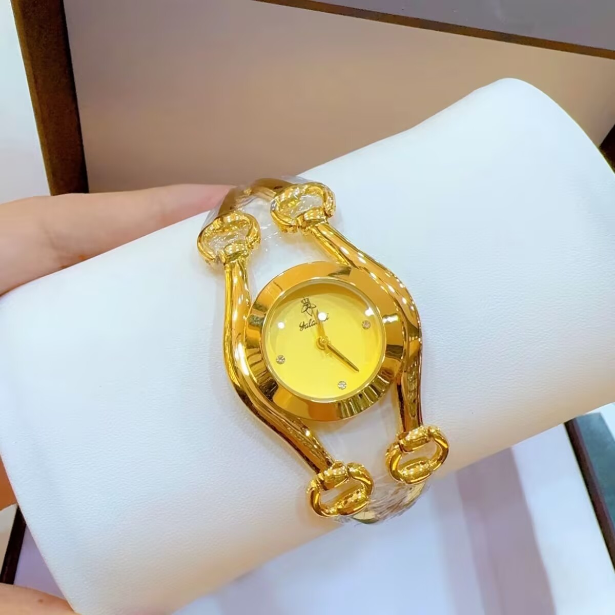Nuevo reloj francés chapado en - Gold Plated Jewelry reseña y precio
