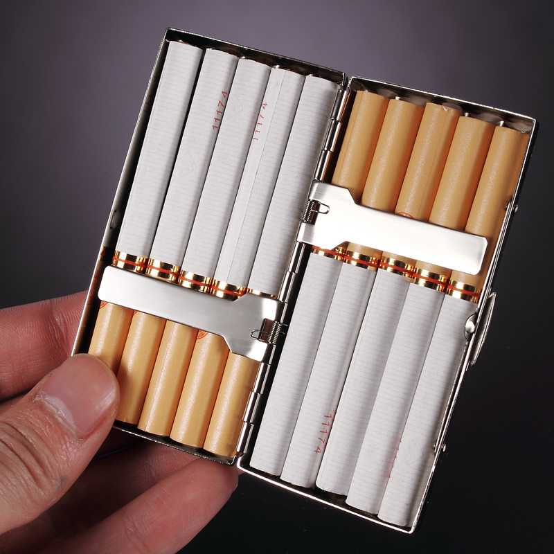 Caja de cigarrillos portátil d - Premium Cigar Case reseña y precio