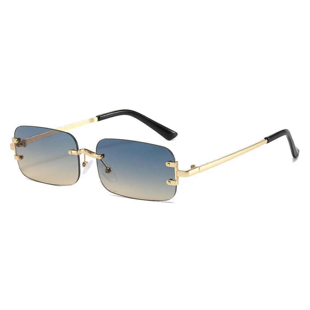 Gafas de sol cuadradas sin mon - Designer Sunglasses reseña y precio