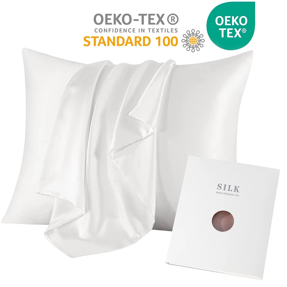 Funda de Almohada de Seda de M - Silk Pillowcase reseña y precio