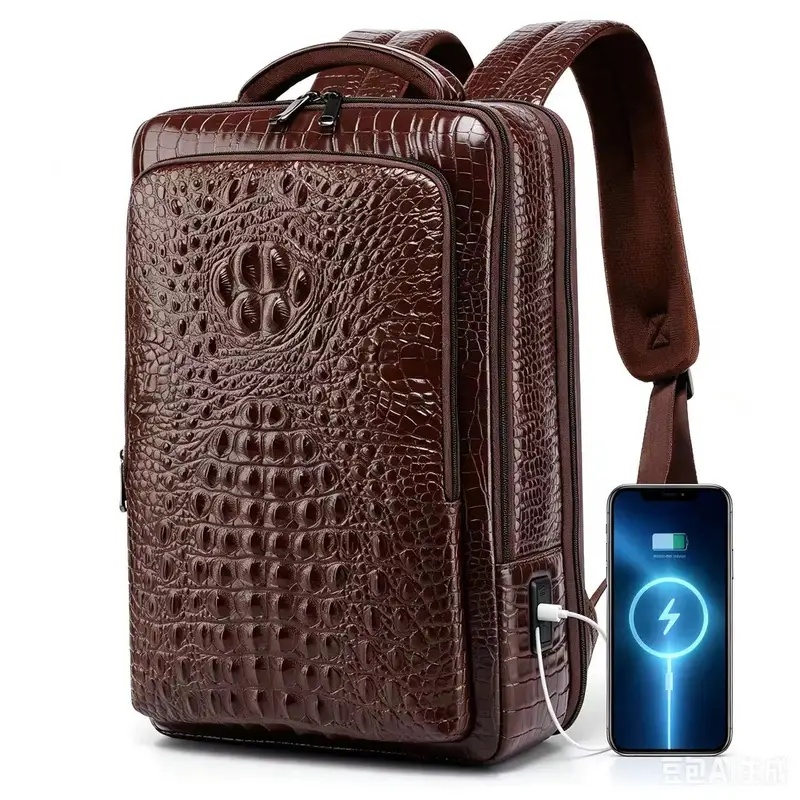 Nueva mochila para portátil de - Leather Briefcase reseña y precio